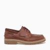 Hot Sperry a o 3eye lug leather Tan
