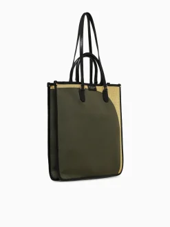 Outlet MY-BEST BAG atena garden tote jungle Gold