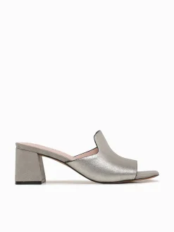 Online Naked Feet austre grey metallic Silver