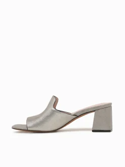 Online Naked Feet austre grey metallic Silver