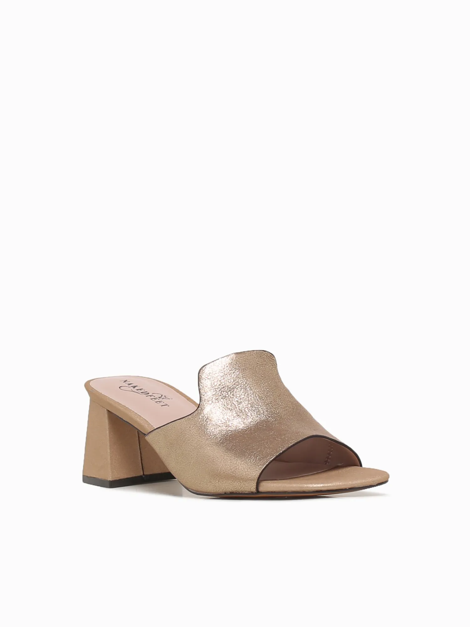 Fashion Naked Feet austre soft metallic Gold