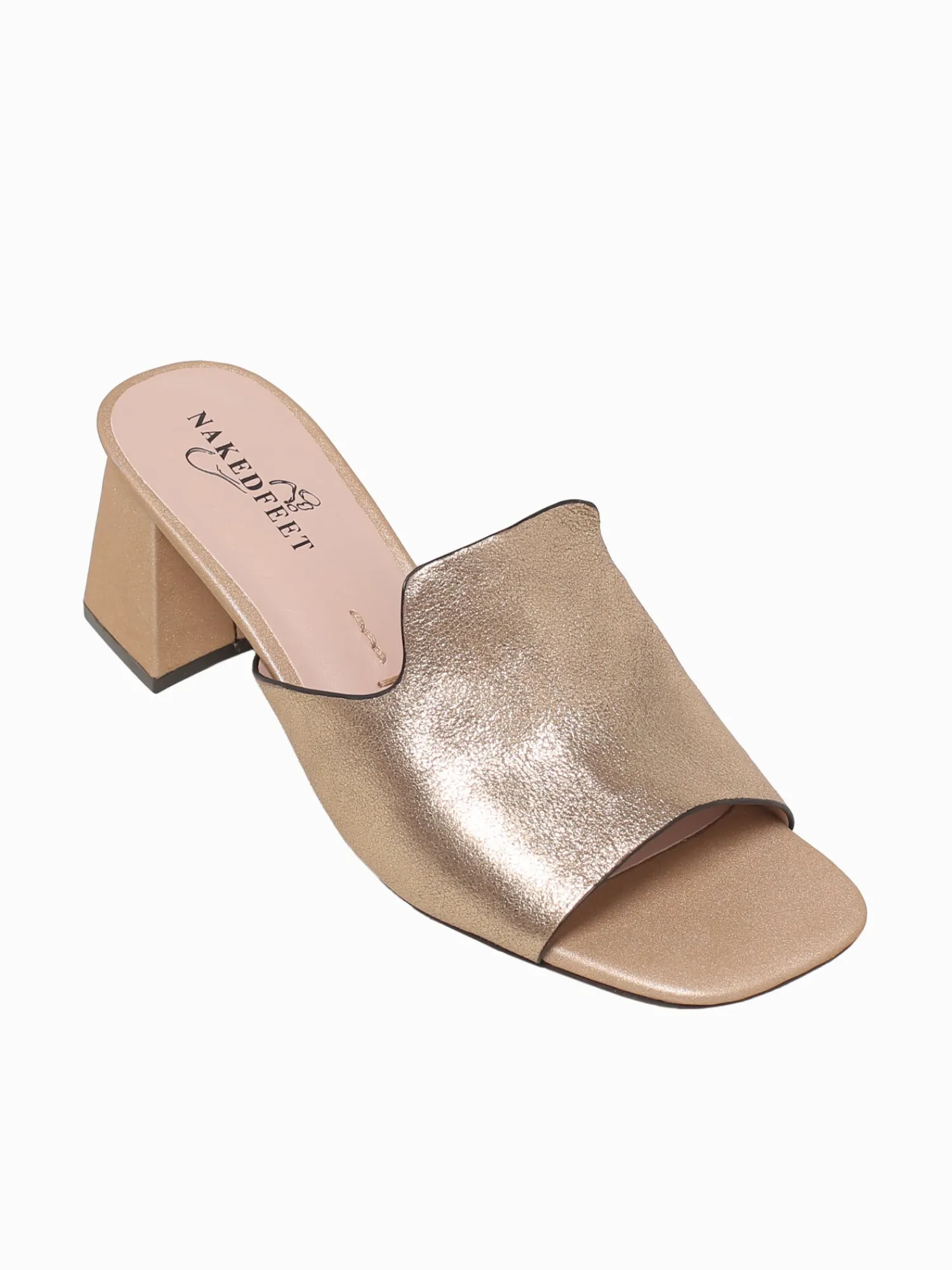 Fashion Naked Feet austre soft metallic Gold