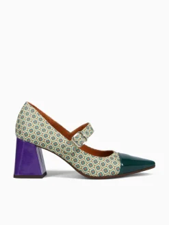 Fashion Chie Mihara auza forest blue purple sucre galleta su Multi
