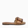 Discount Sam Edelman bambi cuoio raffia Cognac