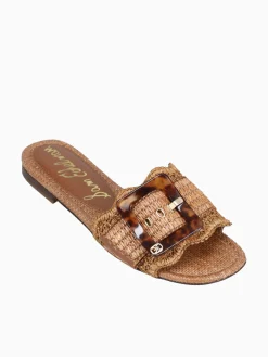 Discount Sam Edelman bambi cuoio raffia Cognac