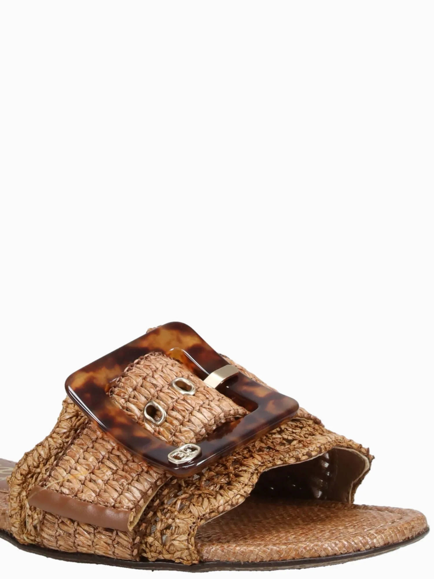 Discount Sam Edelman bambi cuoio raffia Cognac