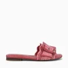 Discount Sam Edelman bambi dark rose raffia Pink