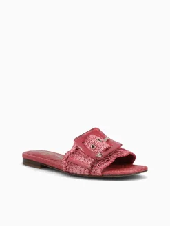 Discount Sam Edelman bambi dark rose raffia Pink