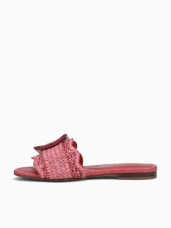 Discount Sam Edelman bambi dark rose raffia Pink