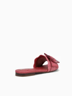 Discount Sam Edelman bambi dark rose raffia Pink