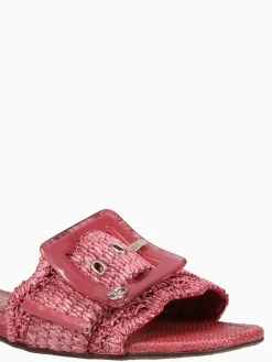Discount Sam Edelman bambi dark rose raffia Pink