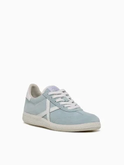 Discount MUNICH barru woman azul suede Blue
