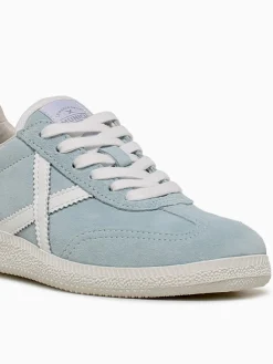 Discount MUNICH barru woman azul suede Blue