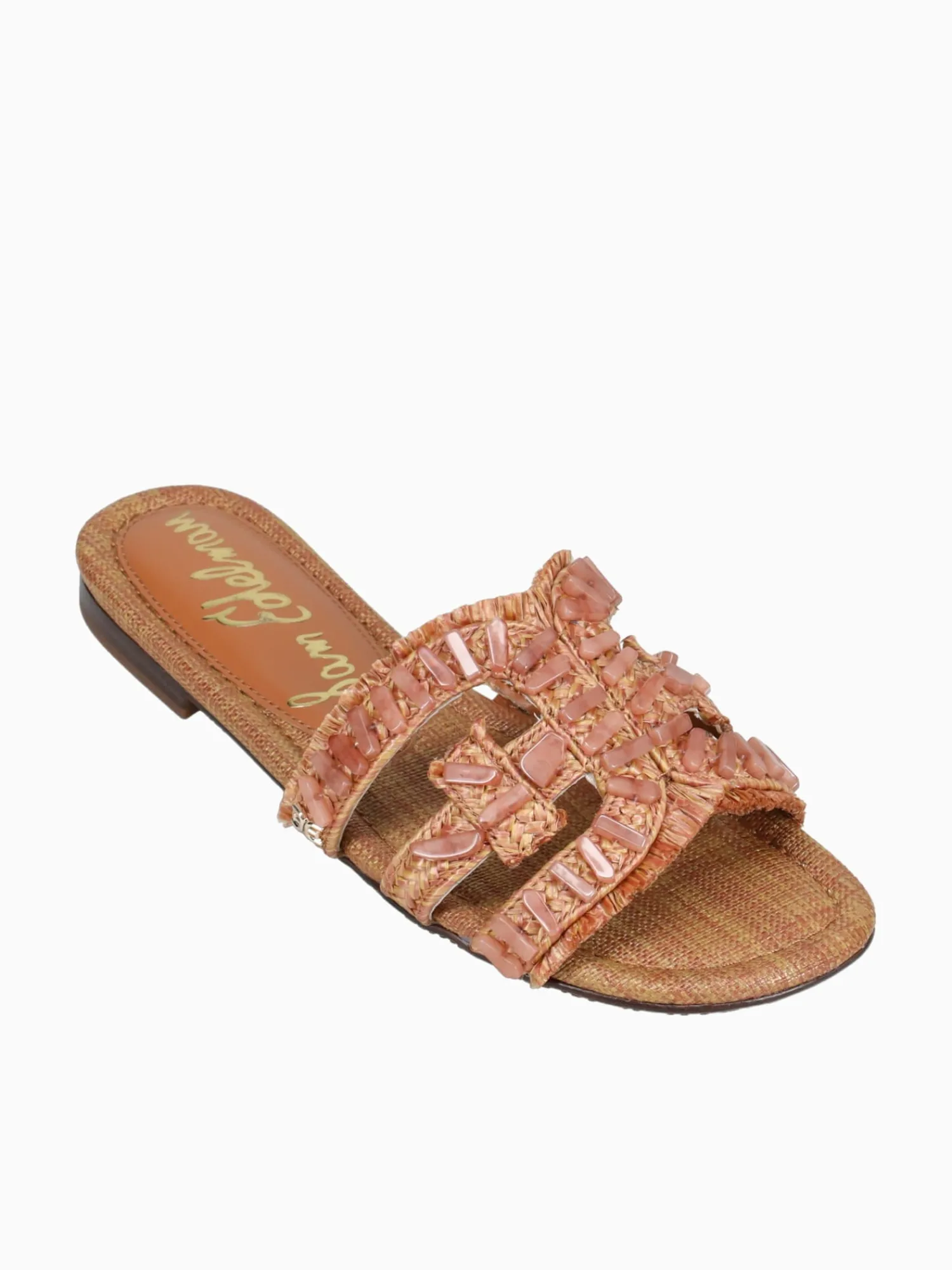 New Sam Edelman bay stone sunstone fabric Light Pink