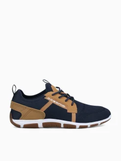 Clearance Oceania bering tan knit Navy
