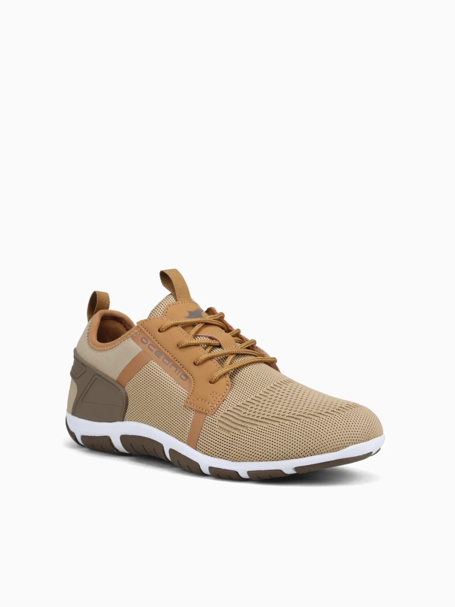 New Oceania bering brown knit Tan