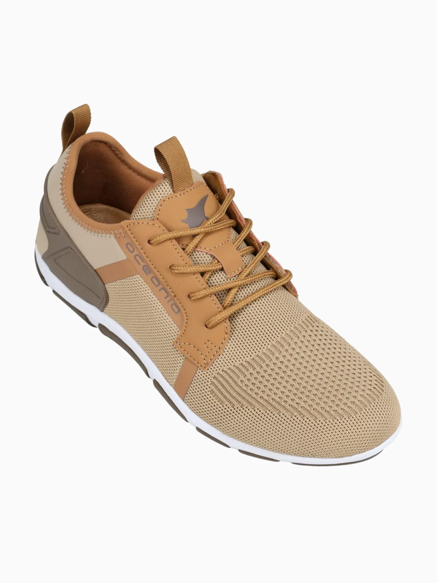 New Oceania bering brown knit Tan