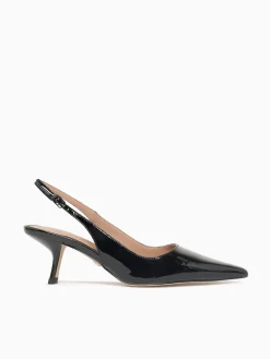 New Sam Edelman bianka sling dresspatent Black