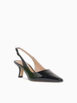 New Sam Edelman bianka sling dresspatent Black