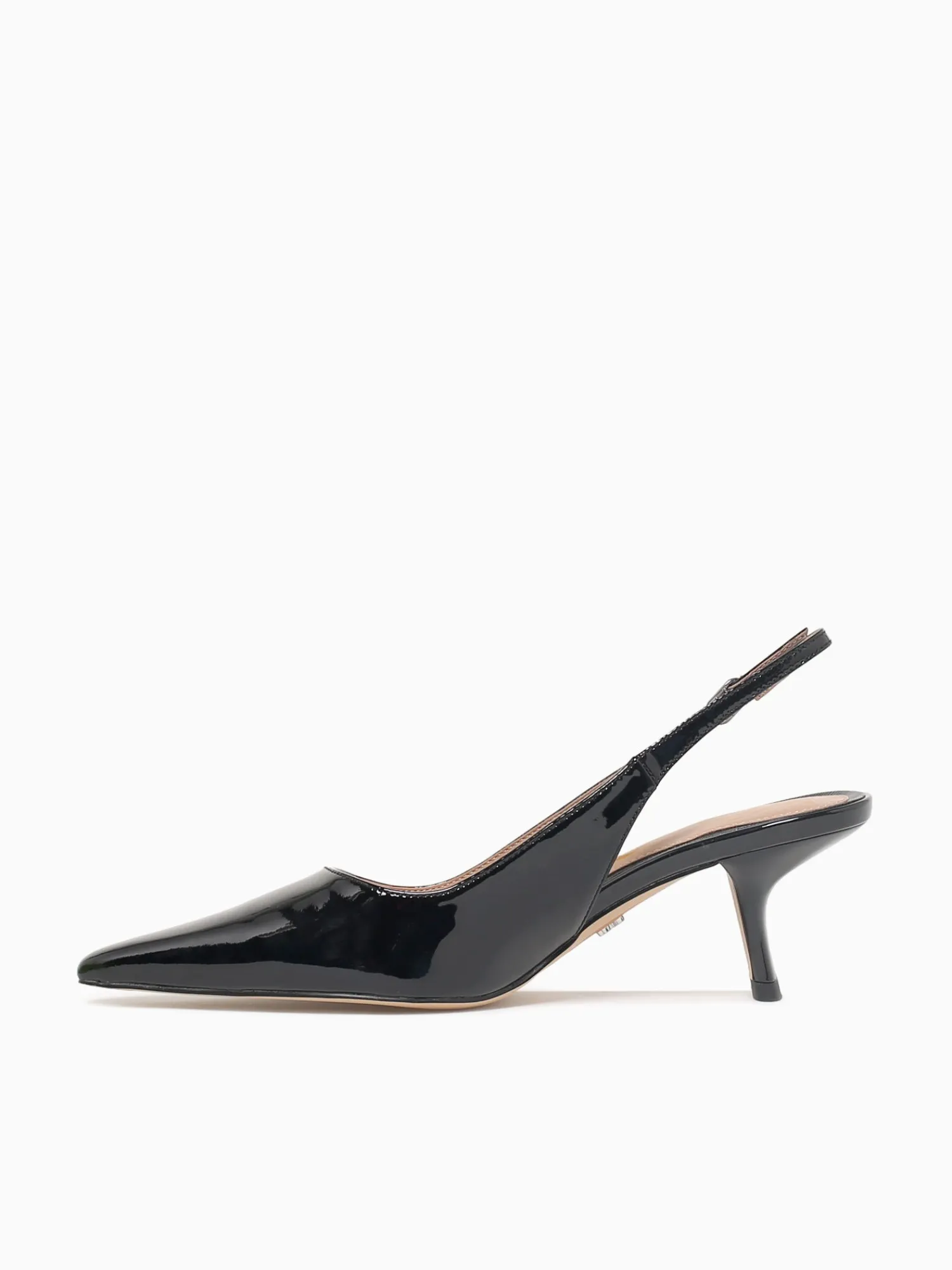 New Sam Edelman bianka sling dresspatent Black