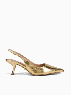 Outlet Sam Edelman bianka sling medallion metallic Gold