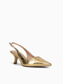 Outlet Sam Edelman bianka sling medallion metallic Gold