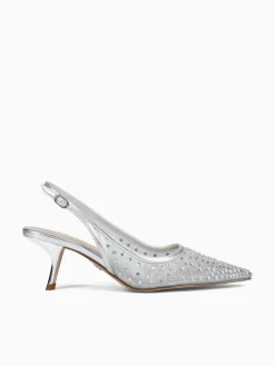 New Sam Edelman biankasimesh soft mesh Silver
