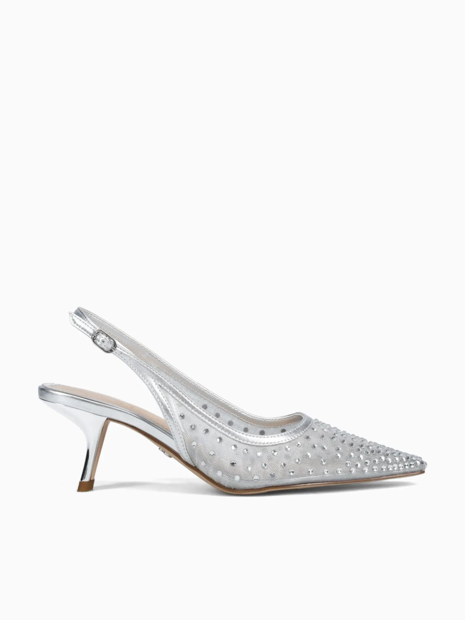 New Sam Edelman biankasimesh soft mesh Silver