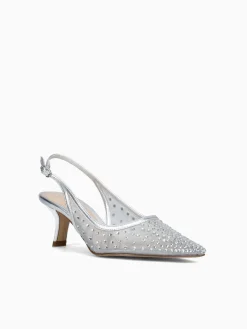 New Sam Edelman biankasimesh soft mesh Silver