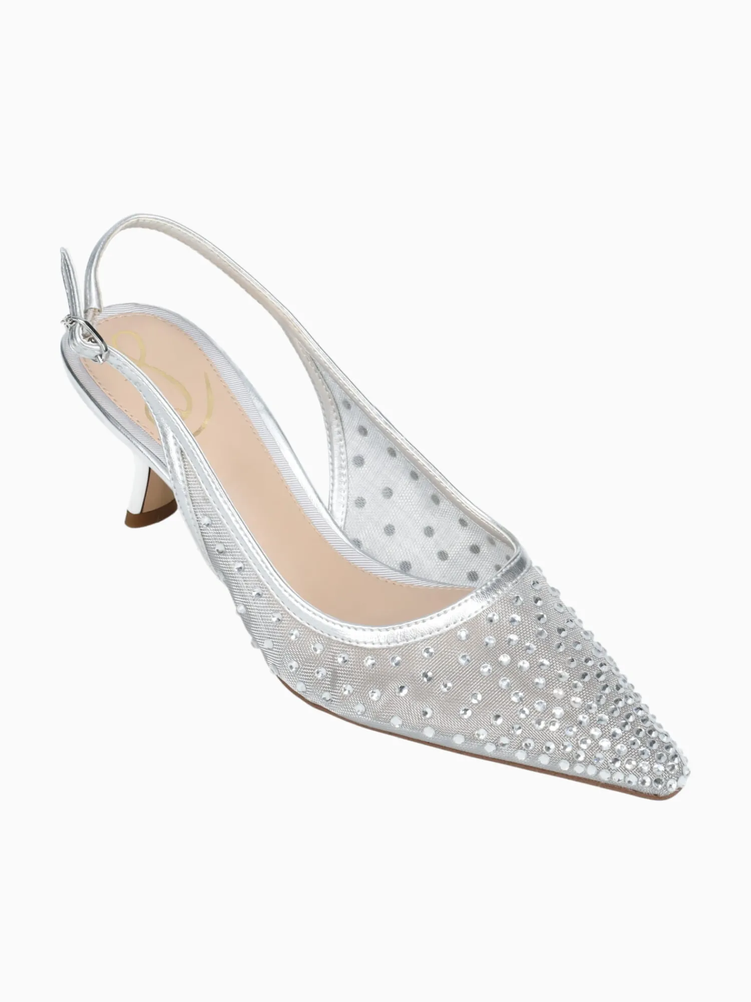 New Sam Edelman biankasimesh soft mesh Silver