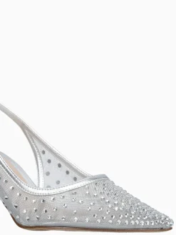 New Sam Edelman biankasimesh soft mesh Silver