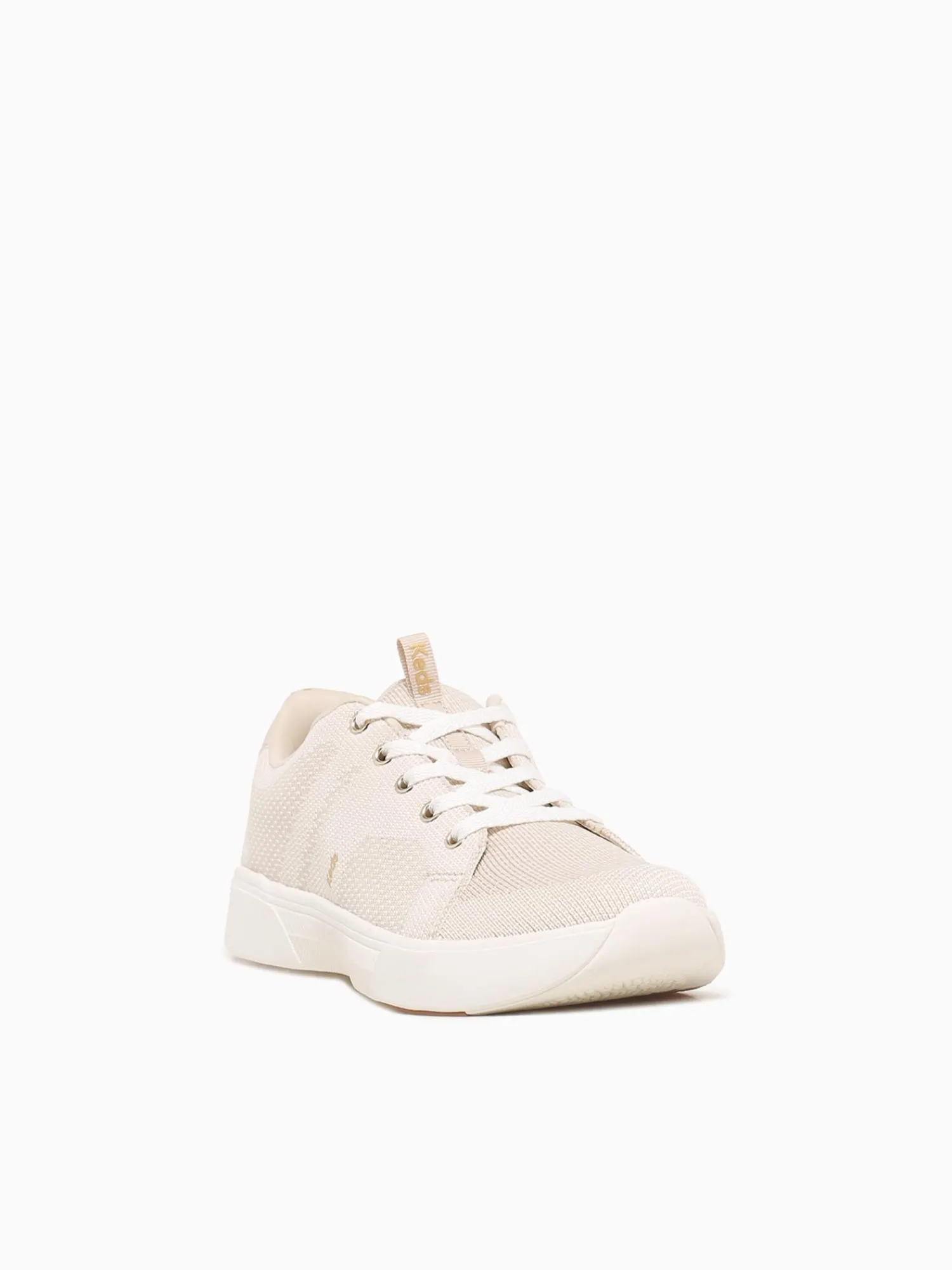 Hot Keds blisswalk lace oatmeal eng knit Off White