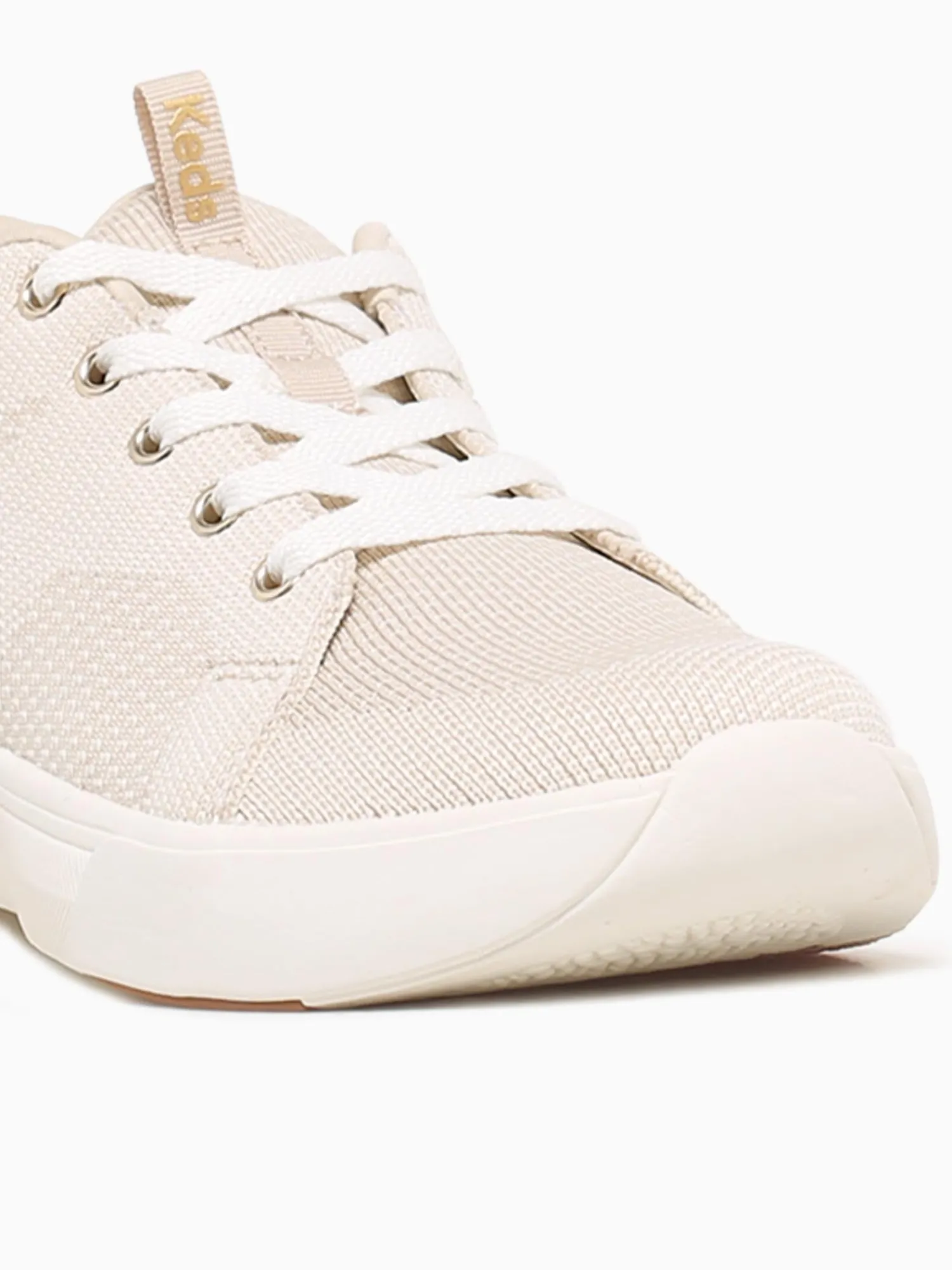 Hot Keds blisswalk lace oatmeal eng knit Off White