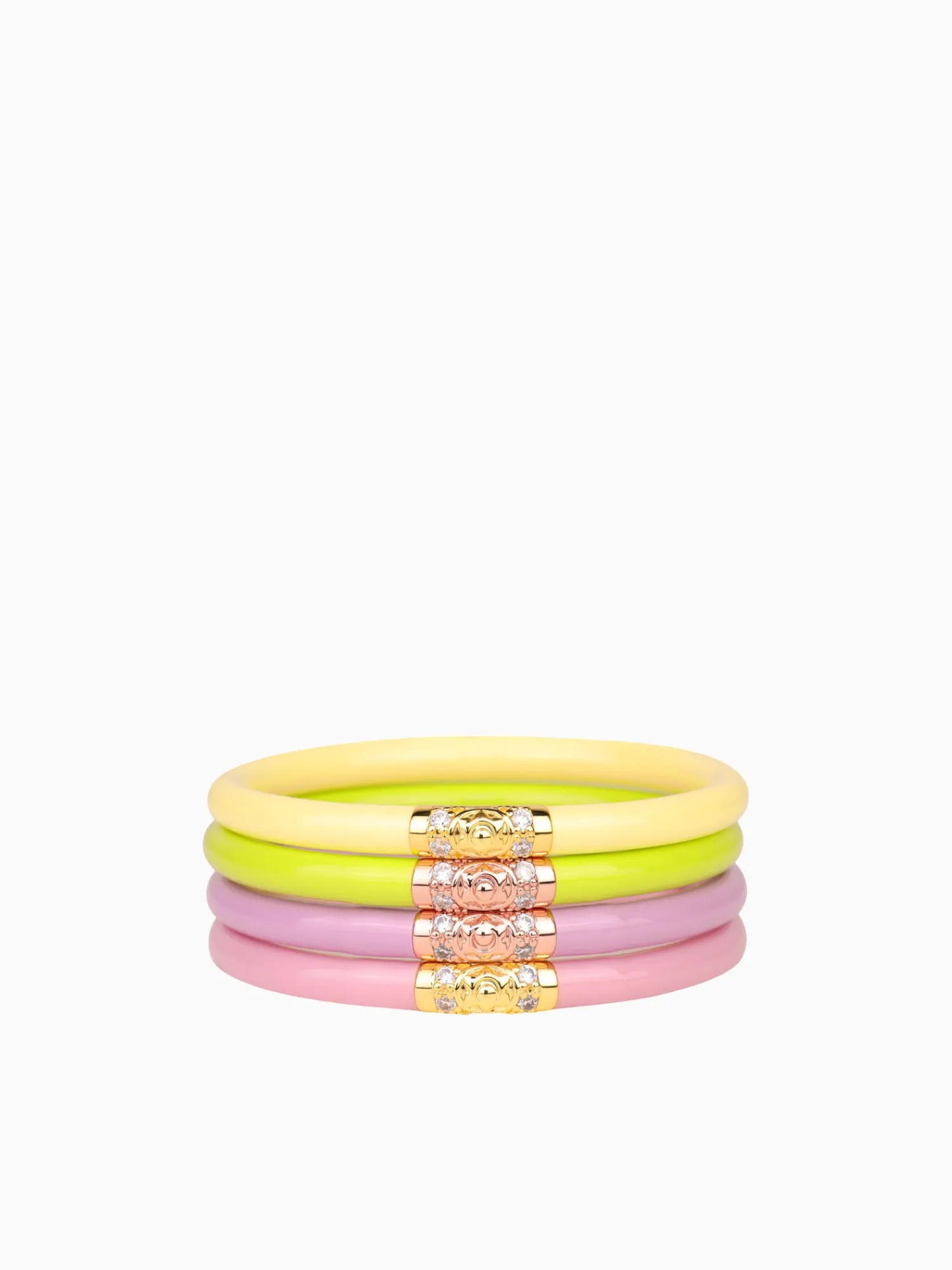 Best BuDhaGirl bloom all weather bangles (awb) - set of 4 Multi