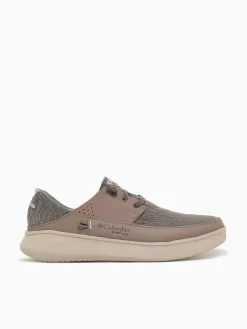 New Columbia boatside relaxed wetsand crushedblu text Light Brown