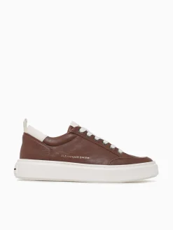 Best ALEXANDER SMITH bond man white leather Cognac