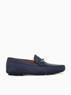 Fashion Marco Moretti calem nabuck Navy