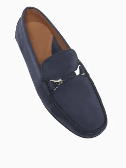 Fashion Marco Moretti calem nabuck Navy