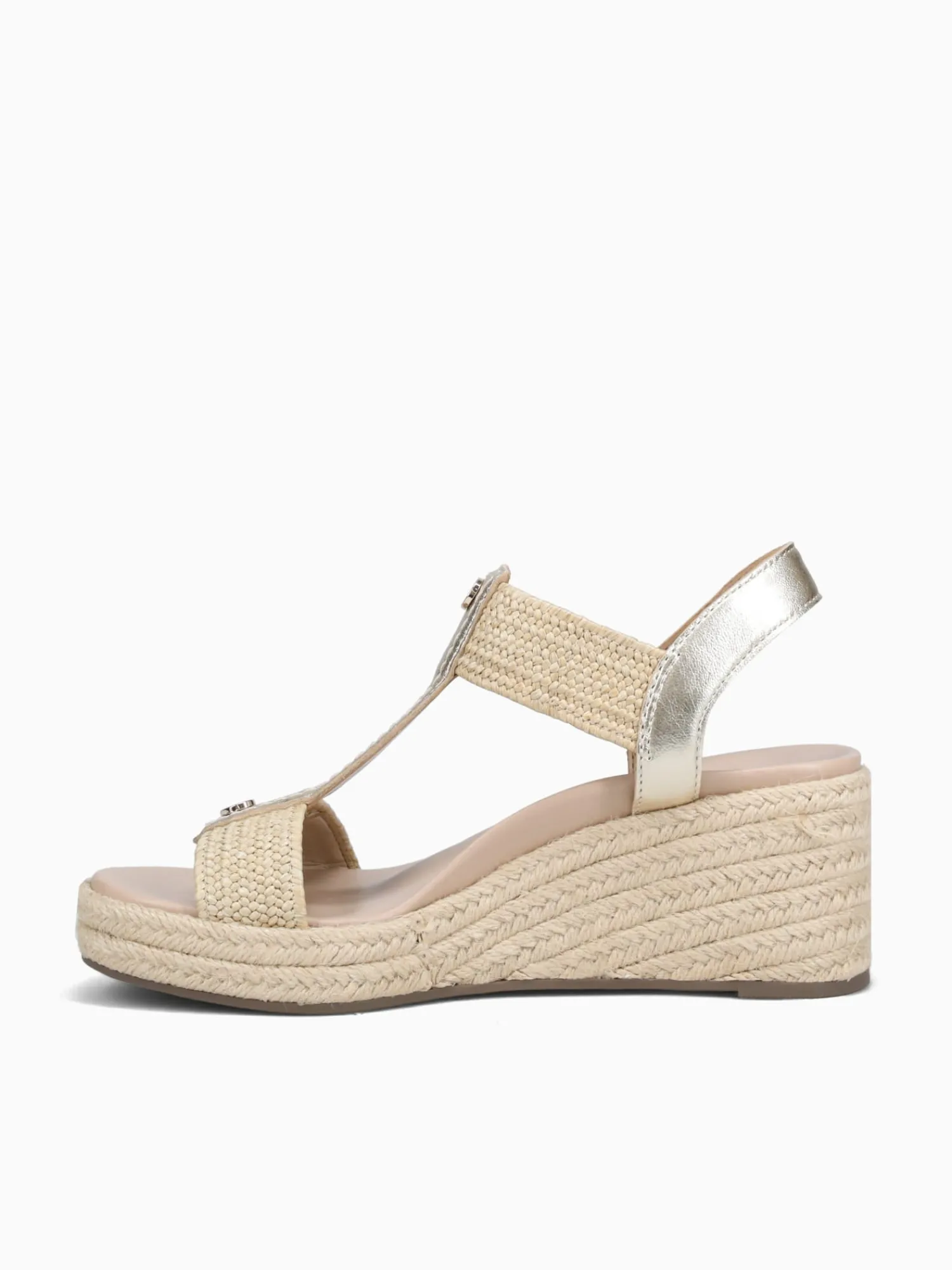 Online VIONIC calera metallic elastic Gold
