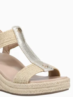 Online VIONIC calera metallic elastic Gold