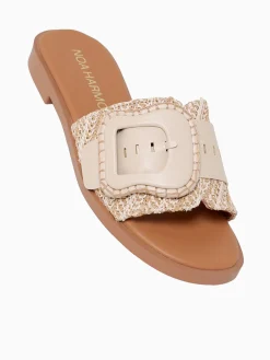 New Noa Harmon calma multi beige rafia man made Beige Multi