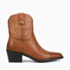 Discount Carmela cardella camel piel Cognac