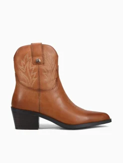 Discount Carmela cardella camel piel Cognac