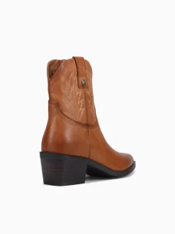 Discount Carmela cardella camel piel Cognac