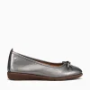 Clearance Carmela caren 161985p plomo piel Pewter