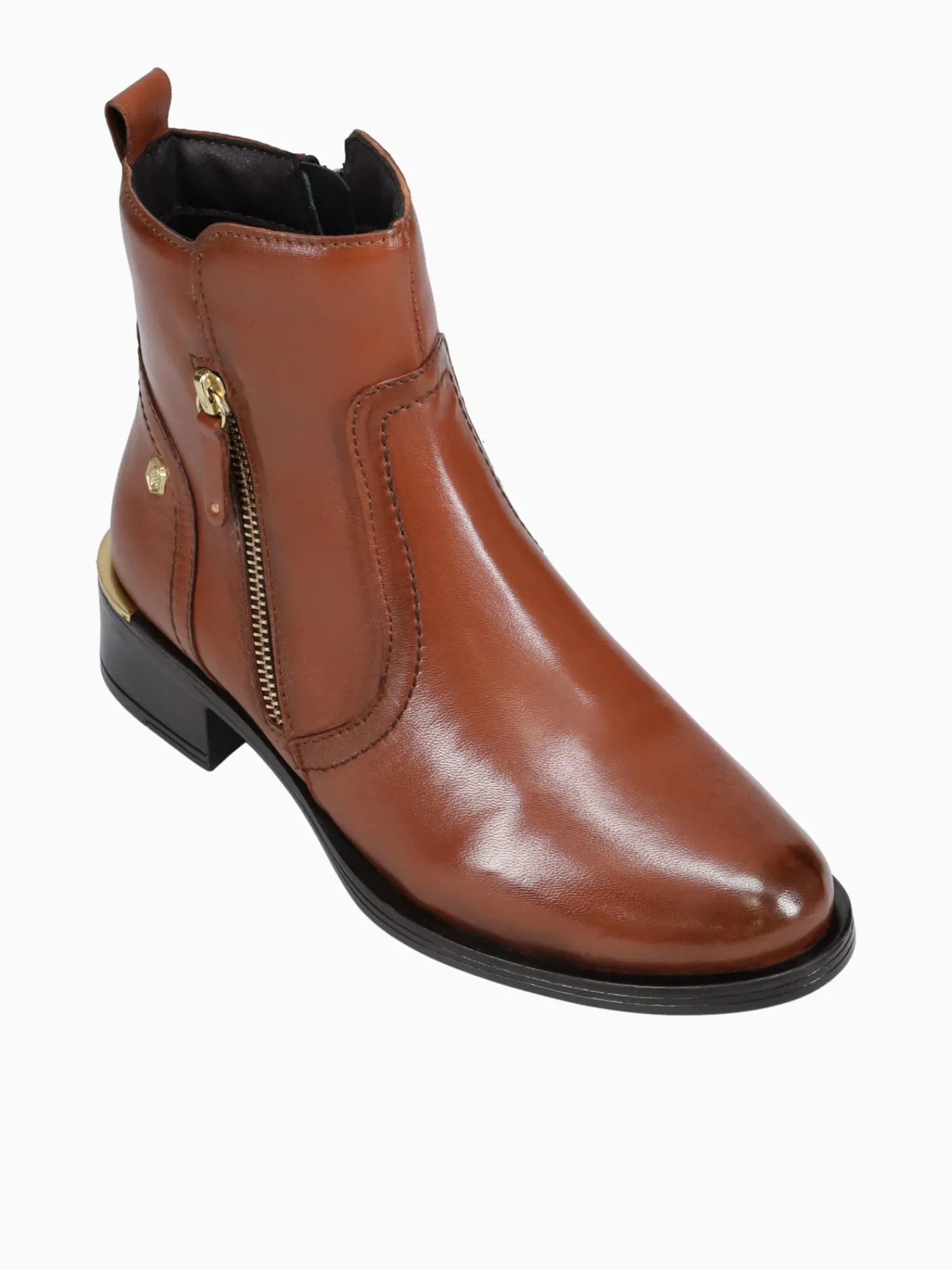 Fashion Carmela caress 162017c camel piel Cognac