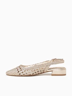 New Carmela carey 162183r oro piel Gold