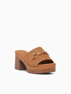 Discount Carmela cariad 162334 camel man made Cognac