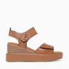 Discount Carmela caridad 162239 camel piel Cognac