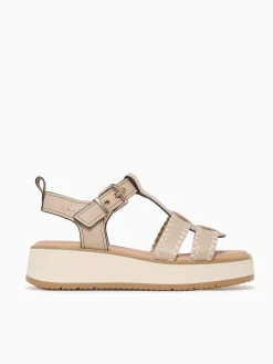 Outlet Carmela carien 162246 piel Beige